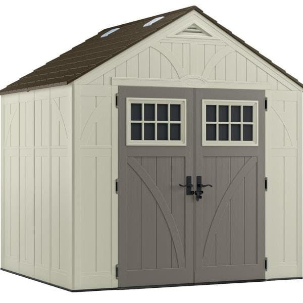 Tremont 7 ft. 1-3/4 in. x 8 ft. 4-1/2 in. Resin Storage Shed