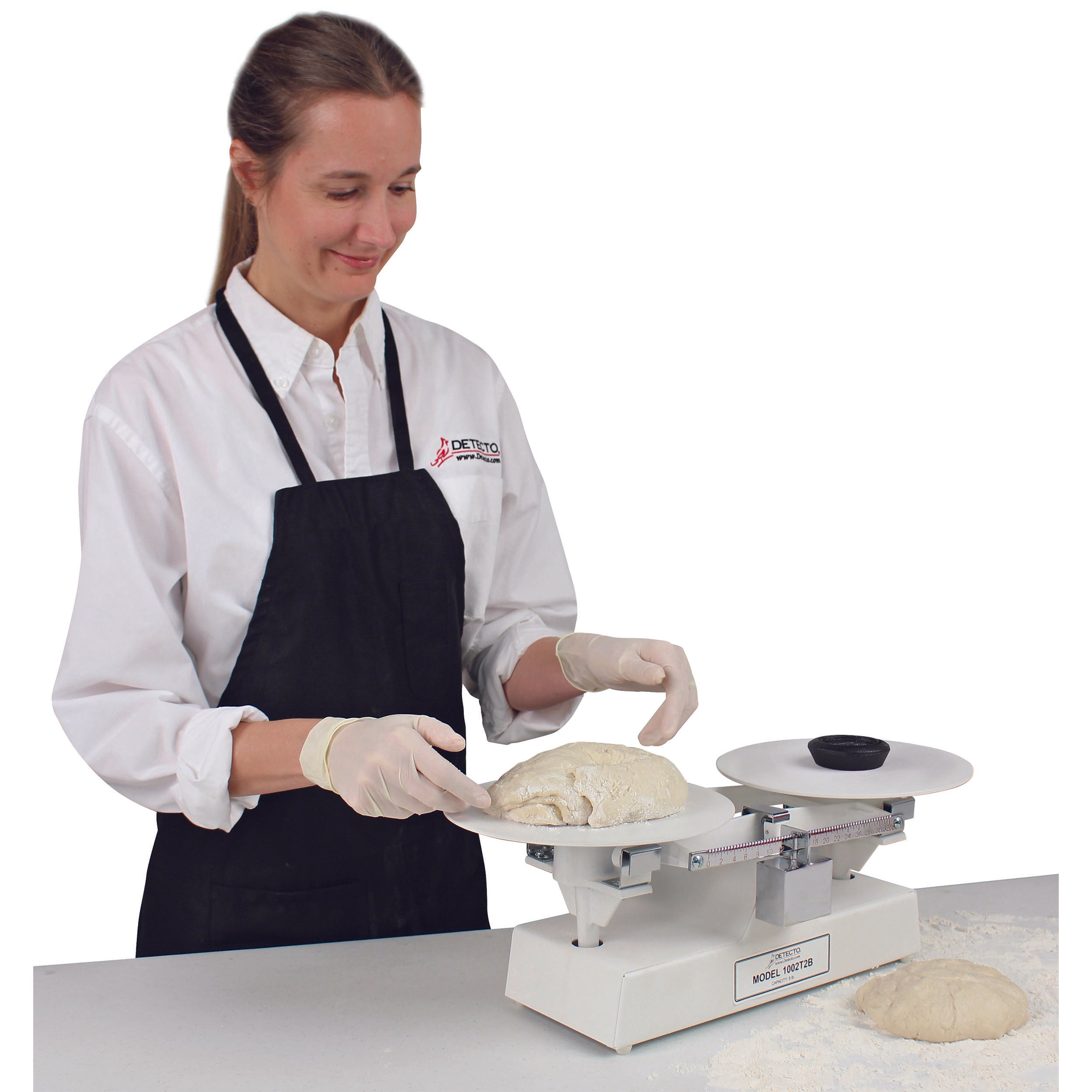 Detecto Enamel Baker Dough Scale