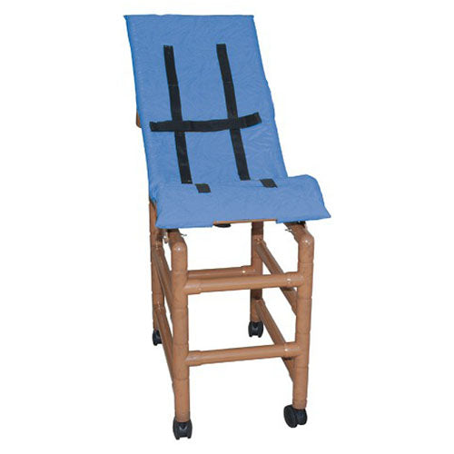 MJM Wood Tone Large Reclining Pediatric Shower Chair