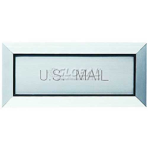 Anodized Aluminum Collection Box With Letter Drop And Liner System