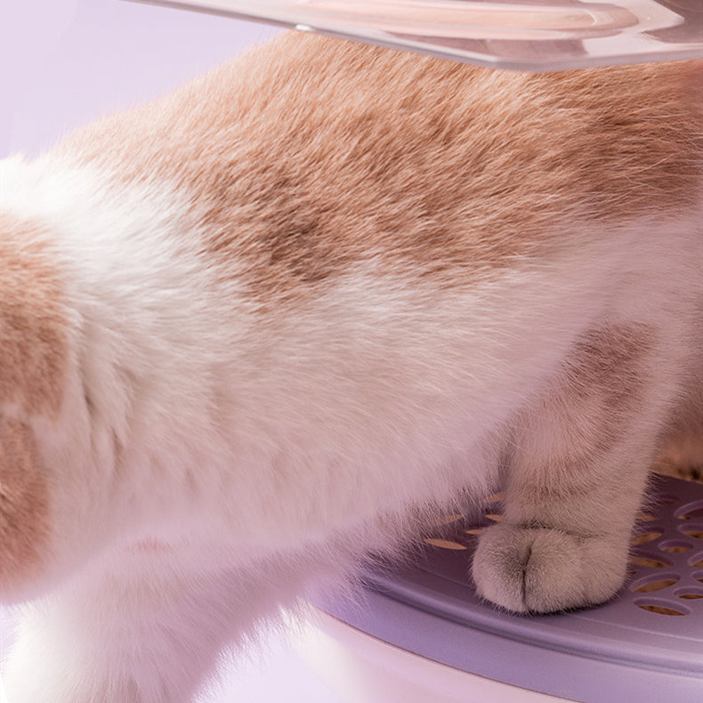 Spaceship Cat Litter Box