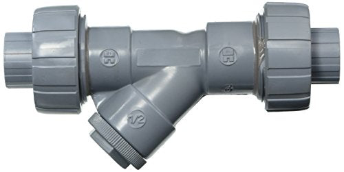 Hayward YS20050TU 1/2-Inch Threaded True Union CPVC Plastic Y-Strainer with FPM O-ring Seals