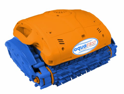 Blue Wave NE3290F Aquafirst Robotic Cleaner for In-Ground Pools,Orange/Blue