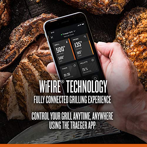 Traeger TFB57GZEO Pro Series 575 Grill, Smoker, Square inches, Bronze