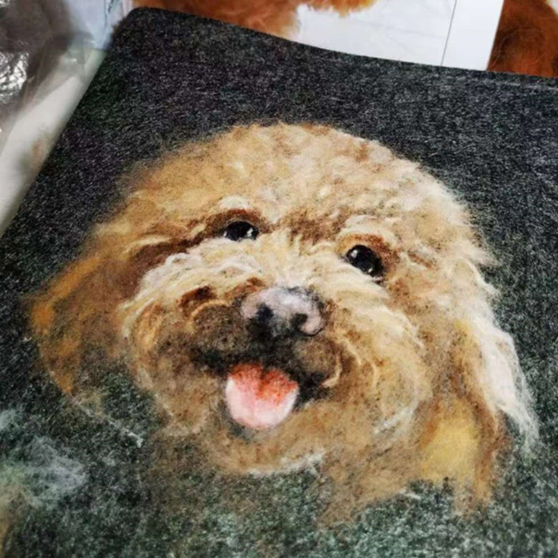 Pet Customized Wool Felt Wallet