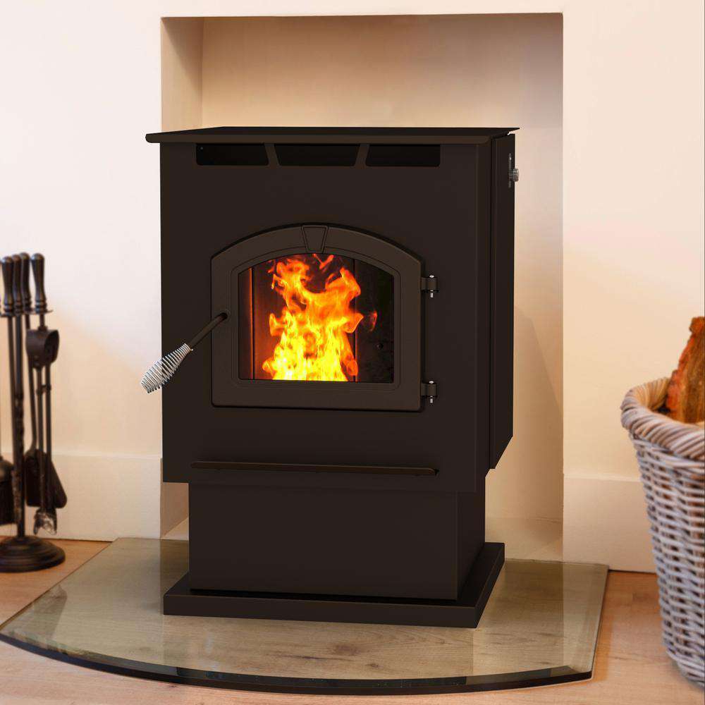 Pleasant Hearth PH50PS-B 2,200 Sq Ft 50,000 BTU 80lb Hopper with Auto Ignition Pellet Stove New