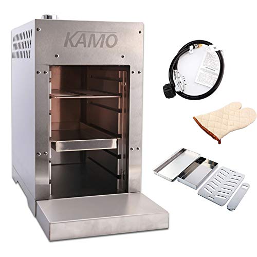 Li Bai 1500 °F Propane Grill Portable Infrared Steak Gas Commercial Barbecue Broiler Beef Make Machine Stainless Steel Quick Cooking Outdoor Picnic Home Kitchen