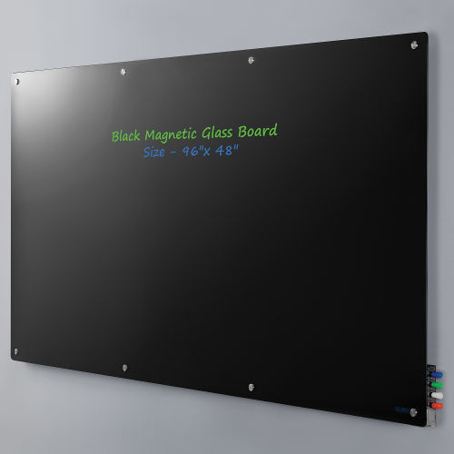 Magnetic Glass Dry Erase Board - 96 x 48