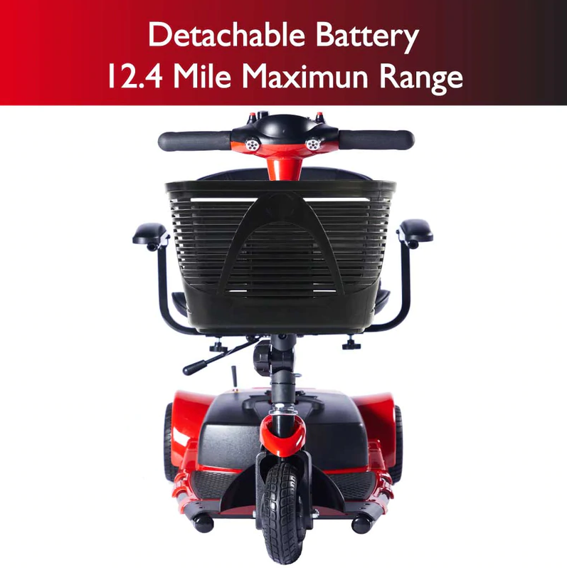 Zip'r Roo 3 Travel Mobility Scooter Red Open Box