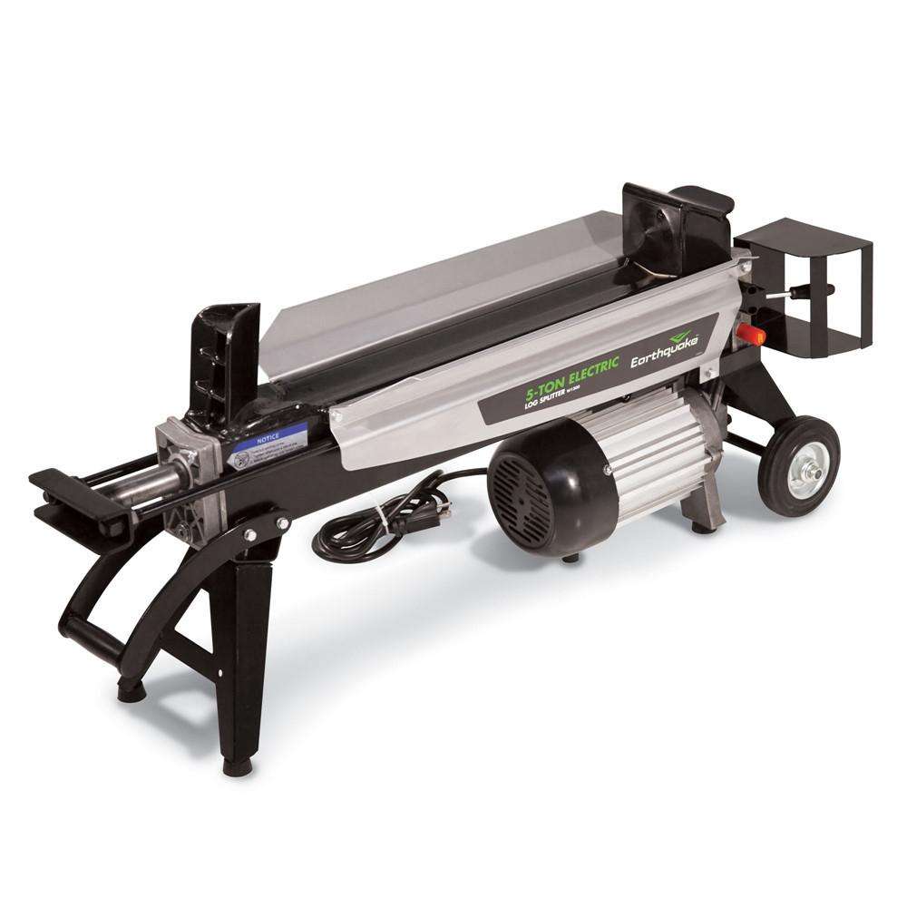 Earthquake W1200 Log Splitter 5 Ton Electric New