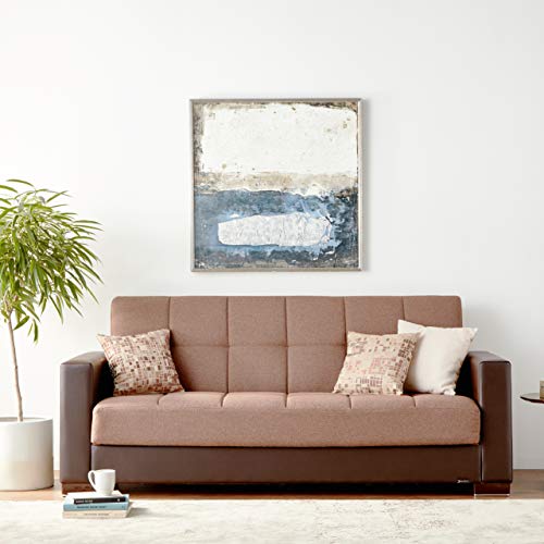 Ottomanson Sofa, 88 x 38 X 36, Brown