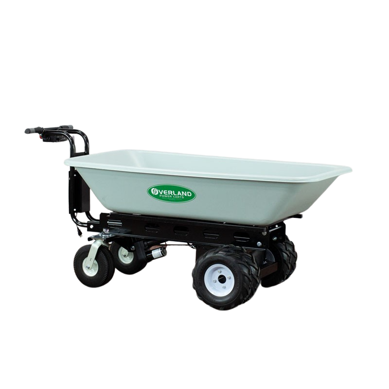 Overland Electric Powered Wagon 9 cu. ft. Hopper With Power Dump New