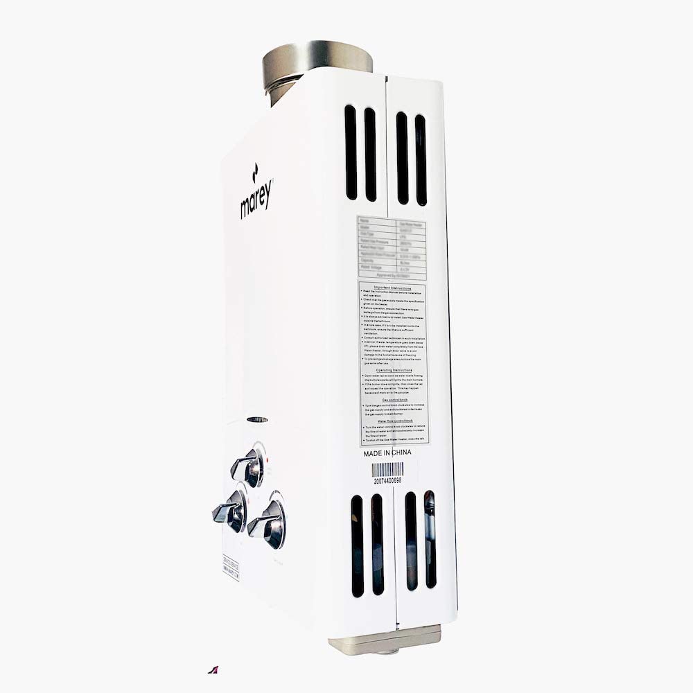 Marey GA10FLP 2.64 GPM 68,240 BTU LP Liquid Propane Tankless Water Heater Open Box