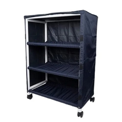 Mor-Deluxe New Era Patent Pending Laundry Cart with Shelves