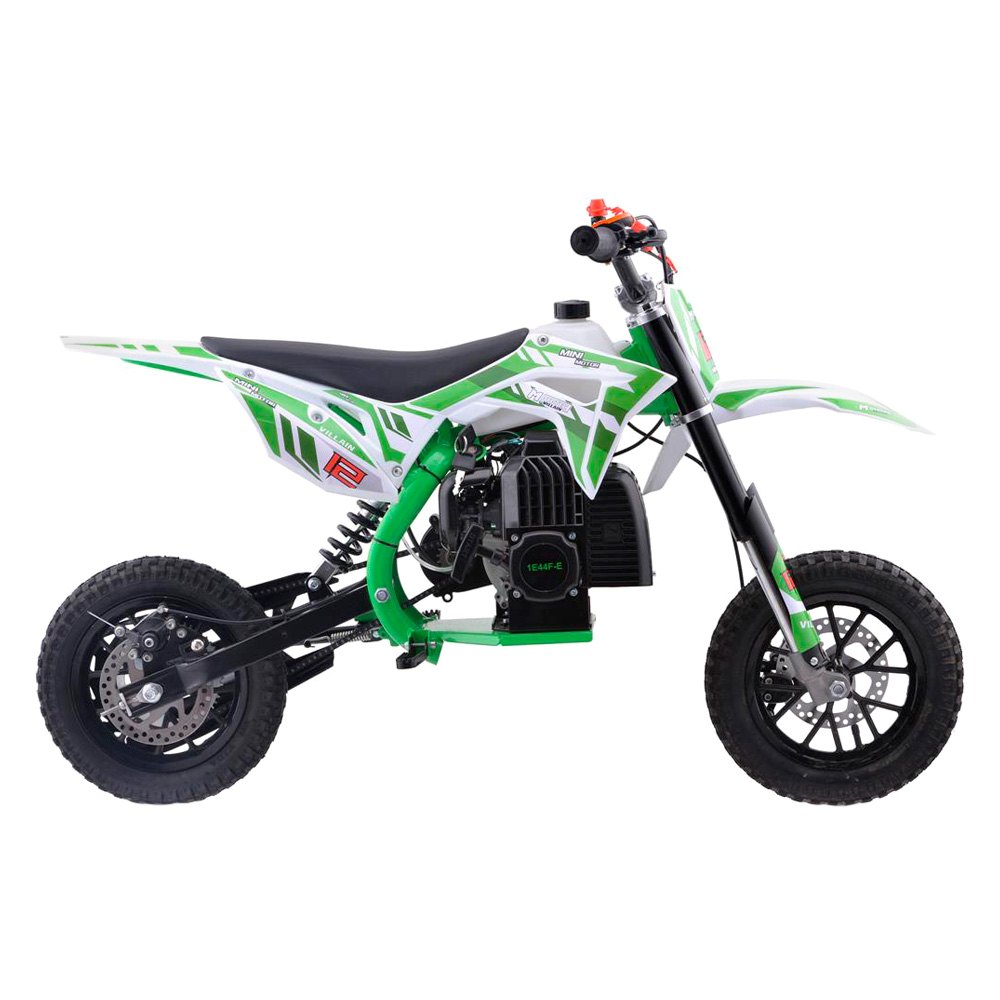 MotoTec Villain 52cc 2-Stroke Kids Gas Dirt Bike