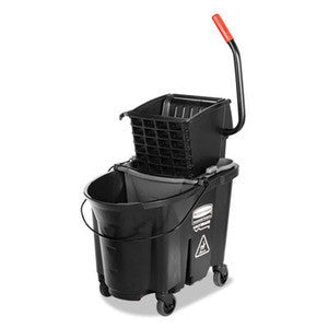 Rubbermaid WaveBrake Side-Press Wringer/Bucket Combo
