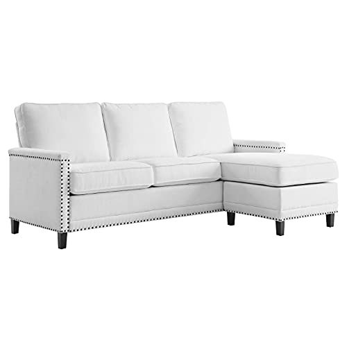 Modway Ashton Sectional, White