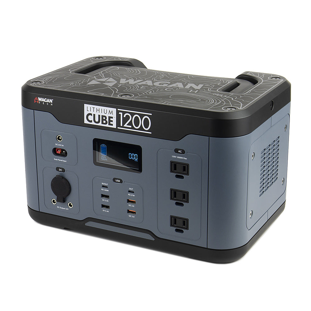 Wagan 8836 Lithium Cube 1200 1166Wh/1000W New