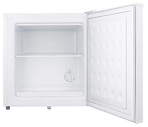 Summit Appliance FS24LMC Accucold Countertop MOMCUBE All-Freezer, for Storage of Breast Milk, Factory Installed Lock, Manual Defrost, Removable Shelf, Adjustable Thermostat, Fully Finished Cabinet