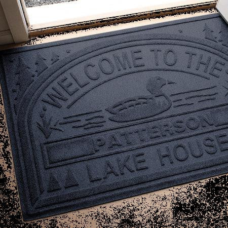 WATER GUARD PERSONALIZED WELCOME TO THE LAKE HOUSE FLOOR MAT-30