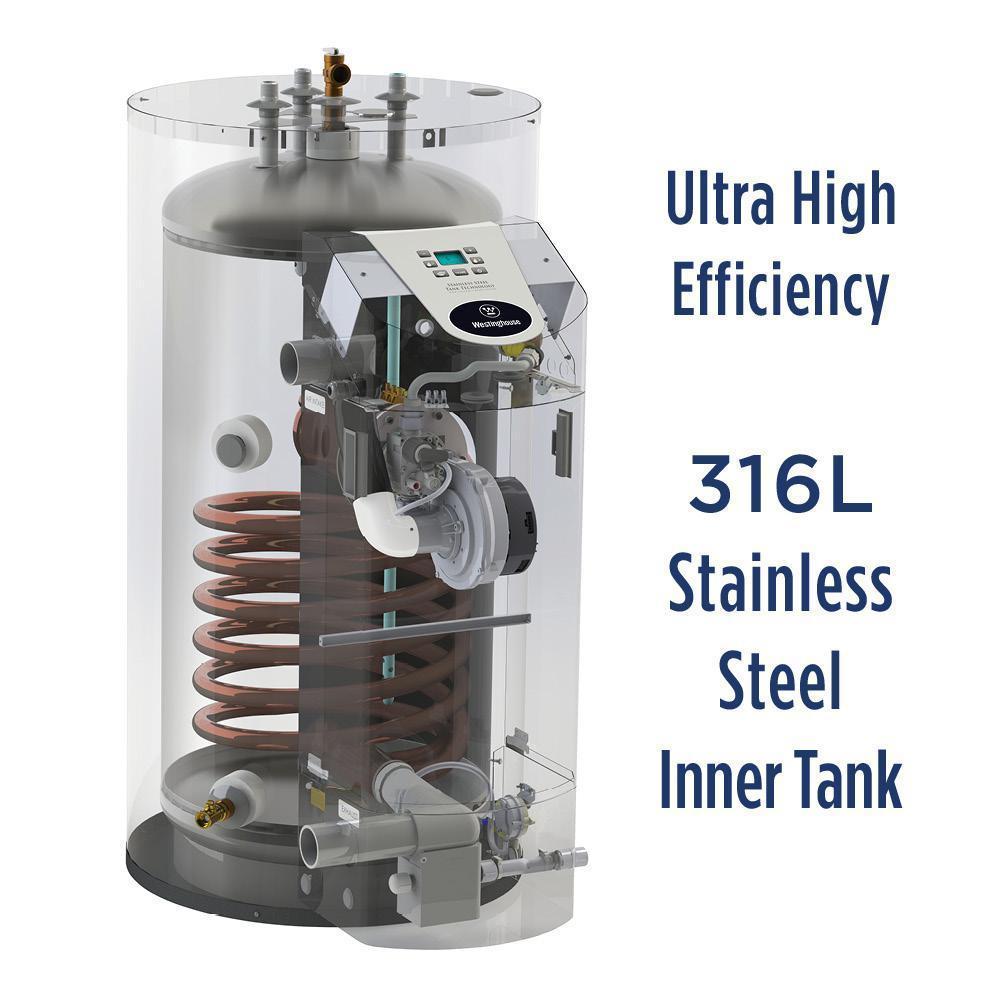 Westinghouse WGR050LP076 50 Gal. 10 Year 76000BTU 97% High Efficiency Liquid Propane Water Heater New