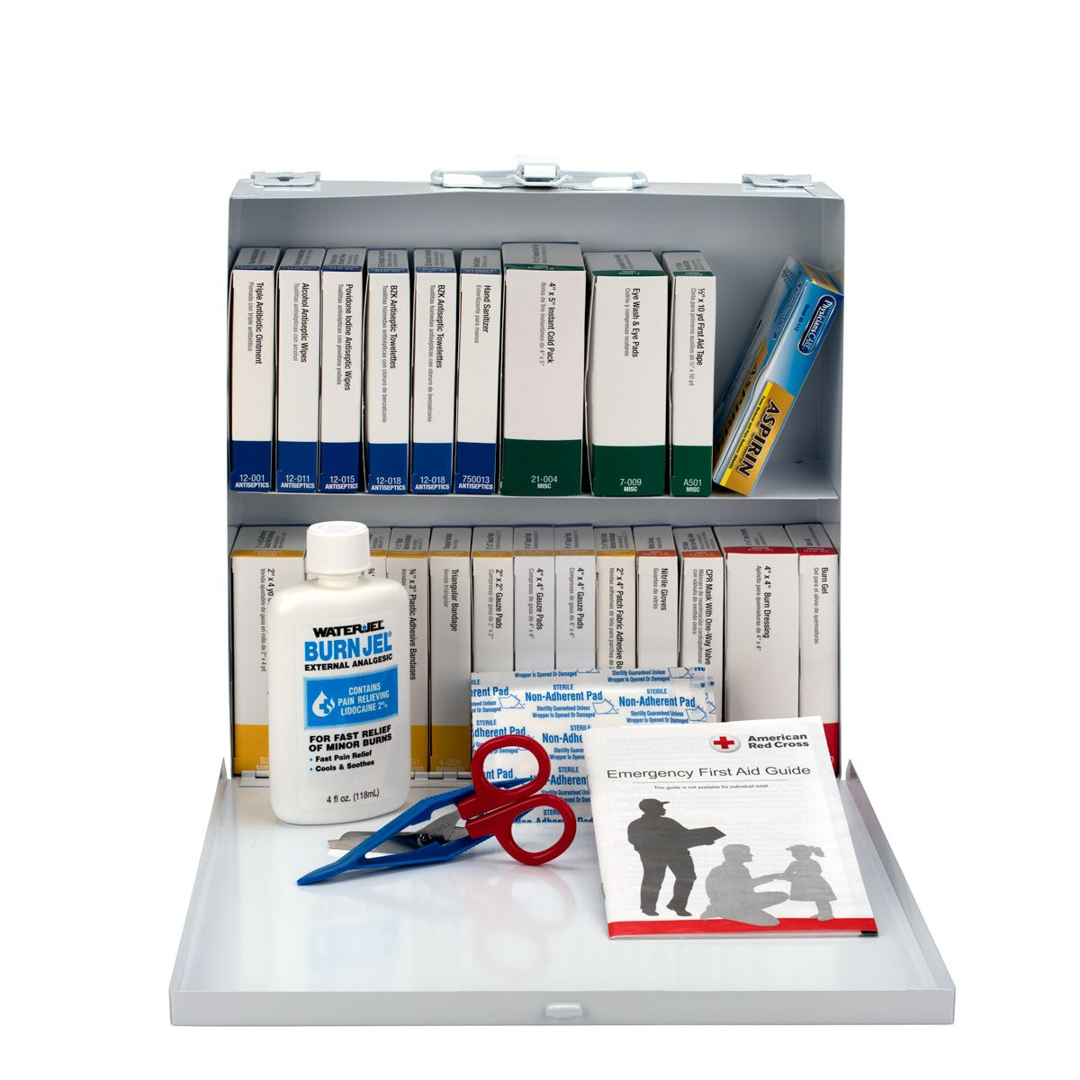 First Aid Only 75 Person Restaurant First Aid Kit, Metal Case (2 per order)
