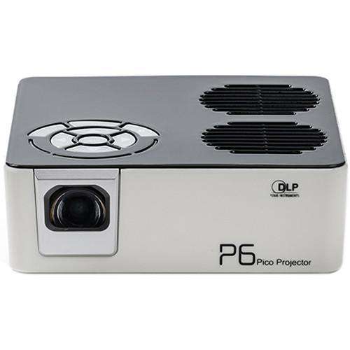 AAXA P6 Pocket WXGA DLP Mini Pico Projector 720p Portable with Stereo Speakers 600 Lumens New