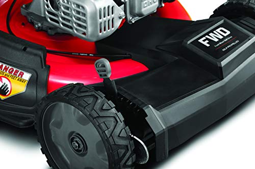 Craftsman 12AVU2V2791 149cc Engine Front Wheel Drive Self Propelled Lawn Mower, Red and Black