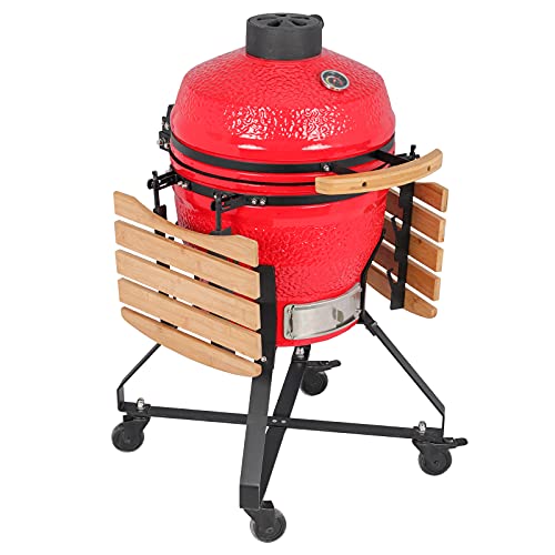 Erreloda 18in Steel Charcoal Grill Red
