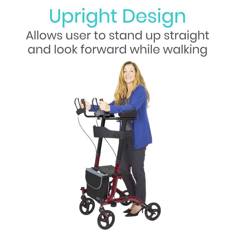 Vive Health MOB1033BLU Upright Walker Blue New