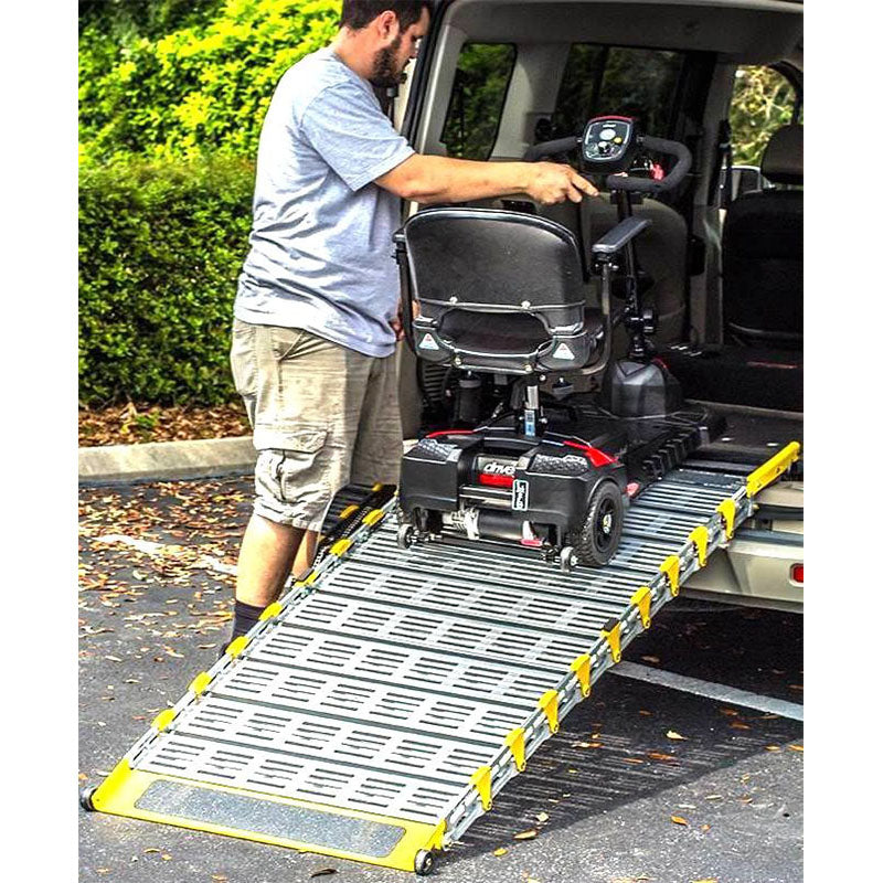 Roll-A-Ramp Powered Auto Fold™ Full-Size Van Ramp