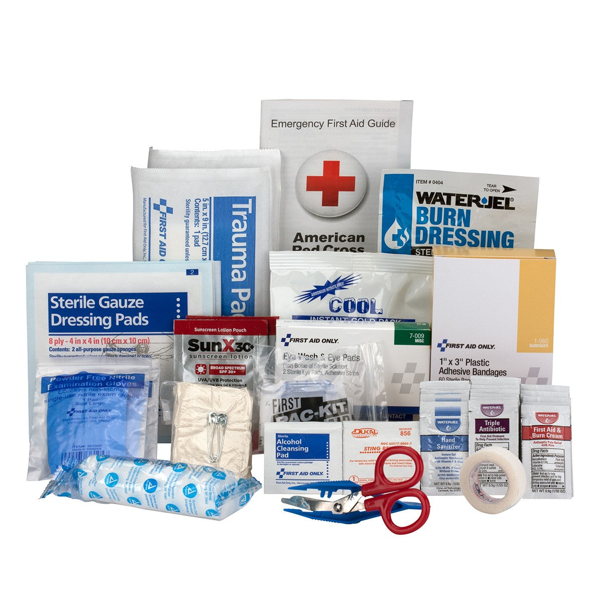 First Aid Only 25 Person Contractor ANSI A+ First Aid Kit Refill (6 per order)