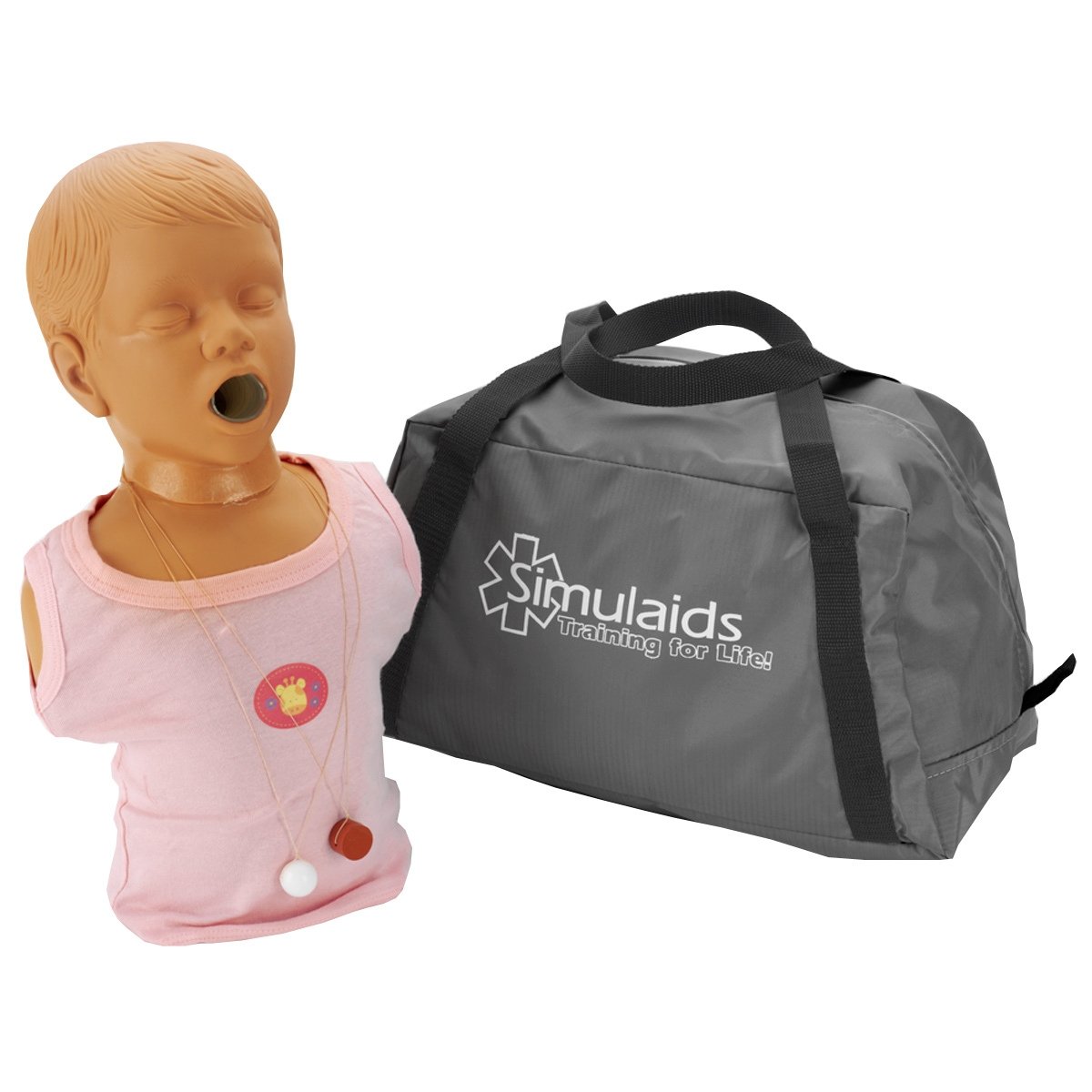Heartsmart Nasco Child Choking Manikin With Carry Bag