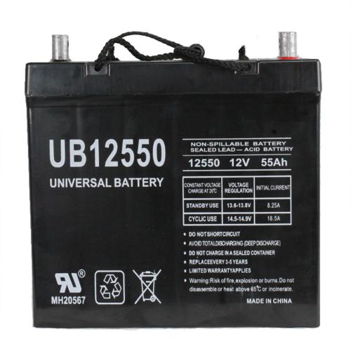 Universal Battery 12V 55 Ah SLA/AGM Battery