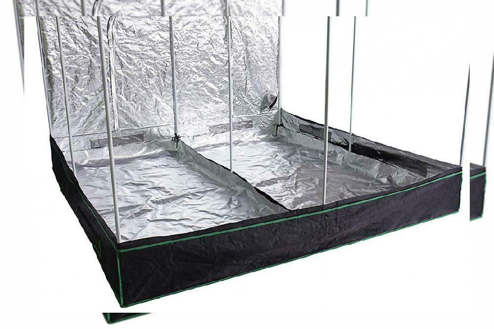 Hydro Crunch D940009000 8 ft. x 8 ft. x 6.5 ft. Heavy Duty Grow Room Tent New