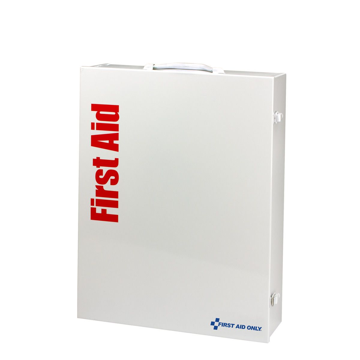 First Aid Only 150 Person XL Metal Smart Compliance General Business First Aid Cabinet without Medications and with Custom Logo (Case of 5)