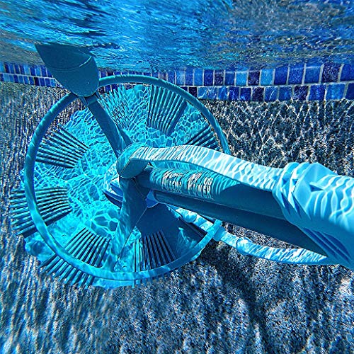 Automatic Pool Cleaner Vacuum-Generic Pool Cleaner Climb Wall Automatic Suction, Blue
