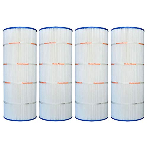 Pleatco PXST150 150 Sq Ft Replacement Pool Spa Filter Cartridge Element (4 Pack)