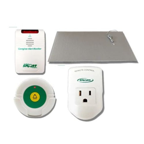 Smart Caregiver Smart Outlet with Economy CordLess Monitor with 24