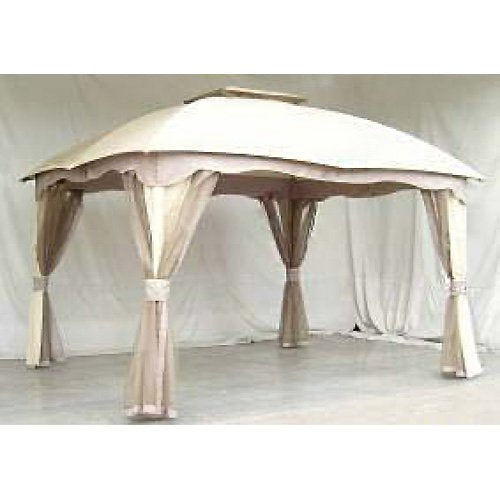 Garden Winds Replacement Canopy for Roof Style Gazebo (5LGZ6521-A) - Riplock 500
