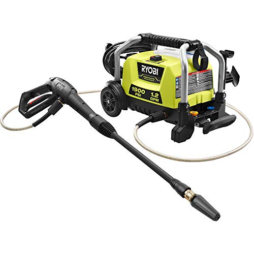 RYOBI RY1419MTVNM-SC 1900 PSI 1.2 GPM Cold Water Wheeled Electric Pressure Washer with 12 in. Surface Cleaner