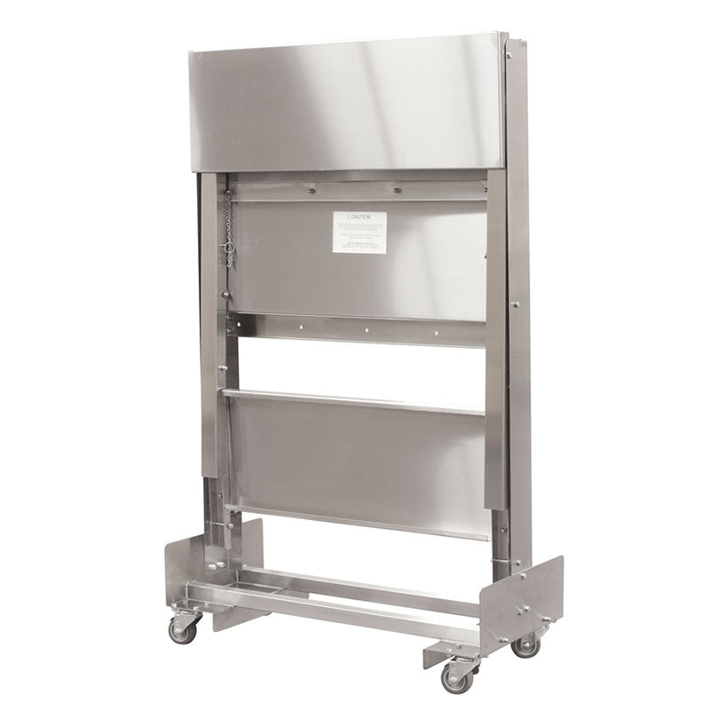 PVI Food Service Mobile Retractable Prep Station