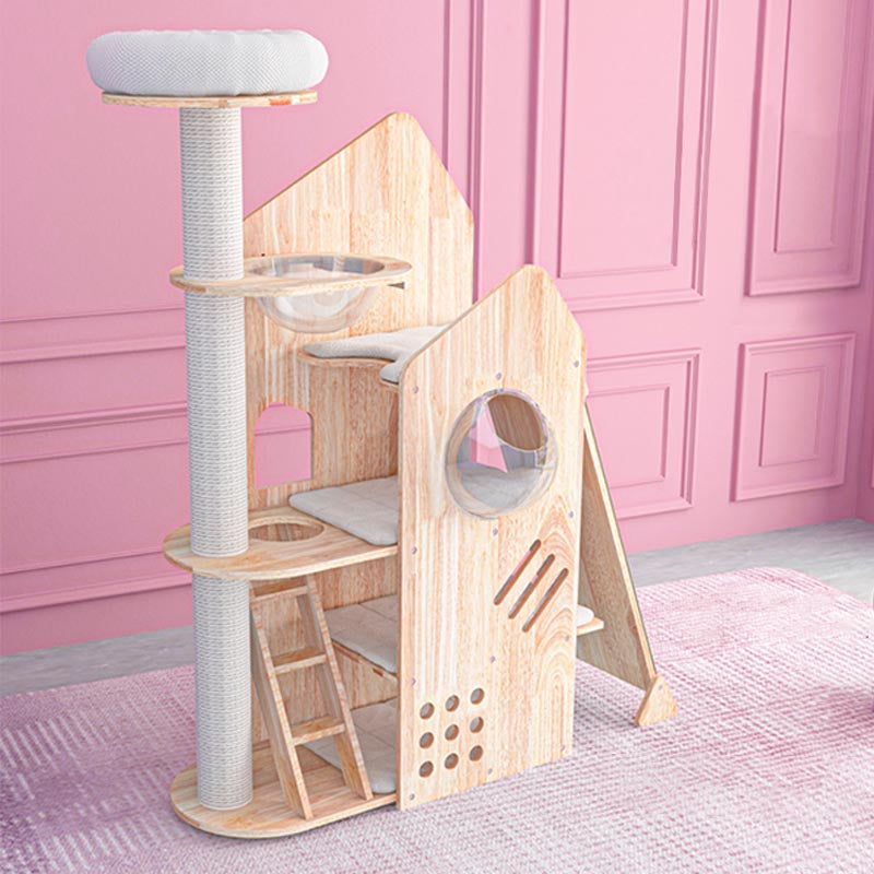 Castle and Slide Cat Tree