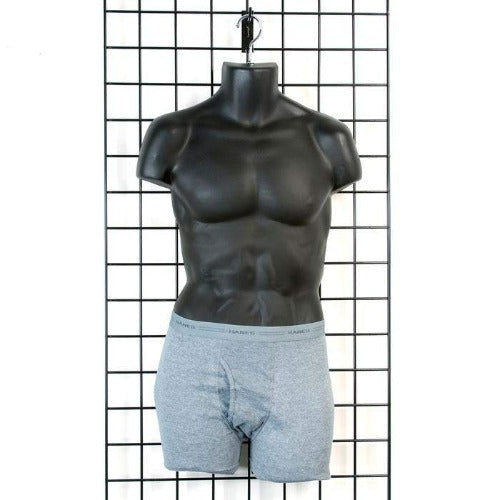 Econoco Men's Torso Forms - Injection Molded Styrene (Set of 12)