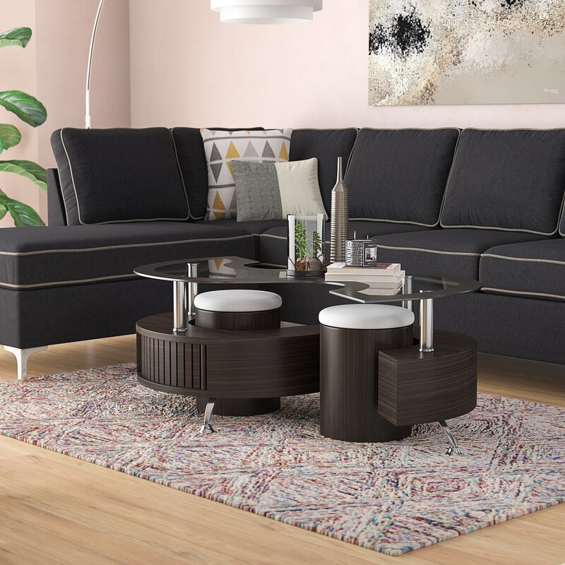 Milivoje Coffee Table with Storage