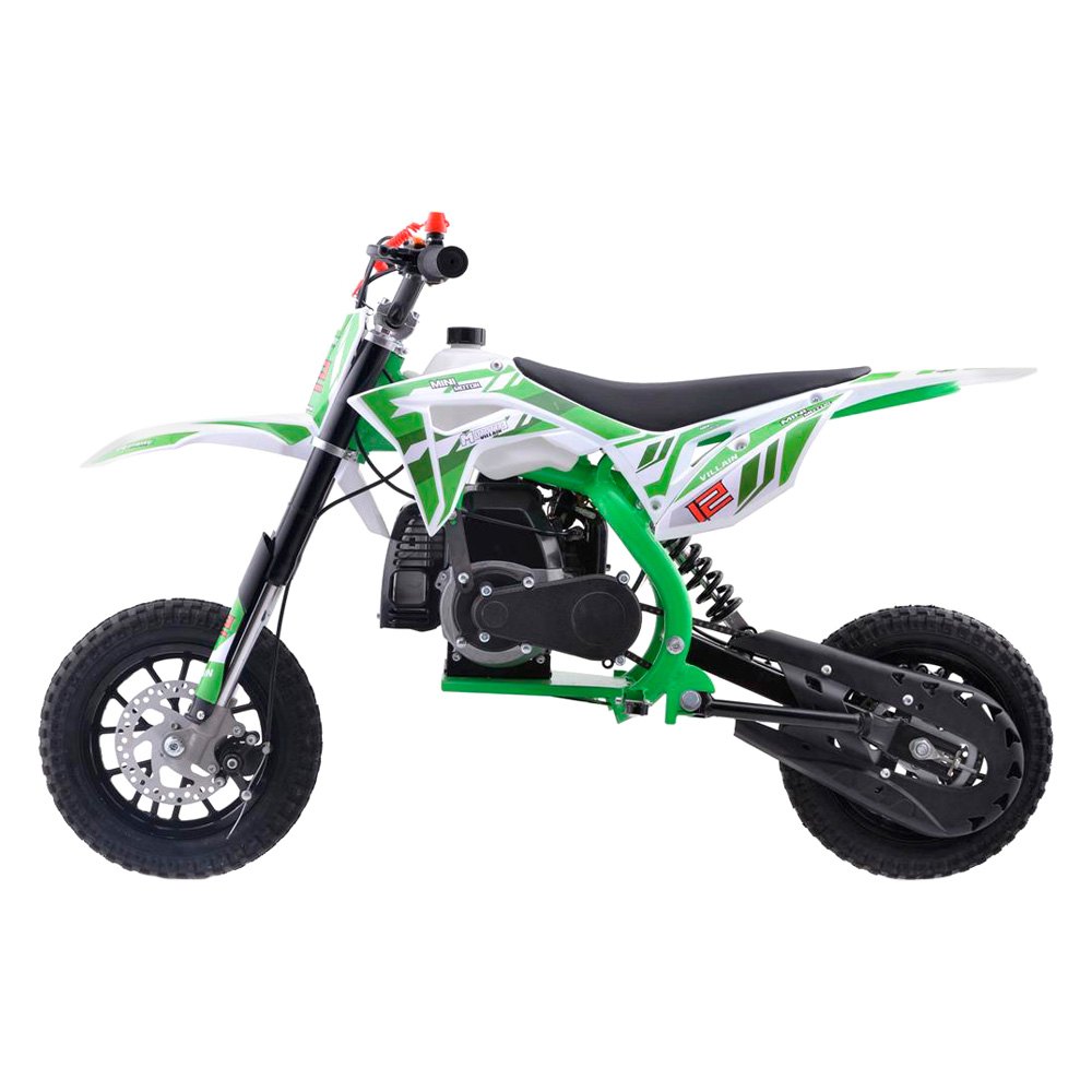 MotoTec Villain 52cc 2-Stroke Kids Gas Dirt Bike
