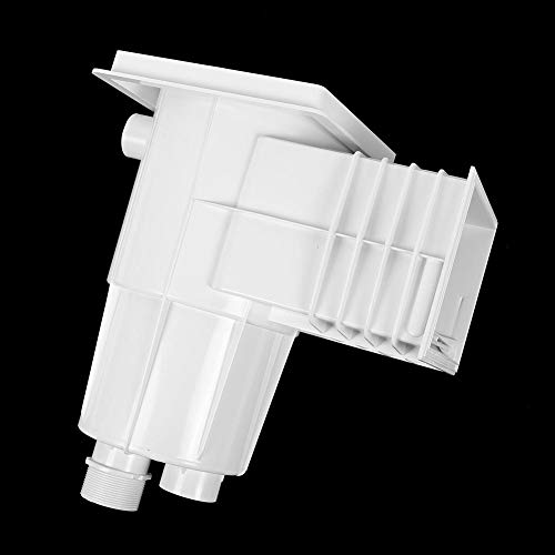 AUNMAS 2in Male Skimmer Plastic Filter Basket Debris Cleaner Screw Swimming Pool Leaf Cleaning Replacement Accessories for Pond