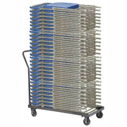 Chair Cart For Folding Chairs - Horizontal Stack - 36 Chair Capacity
