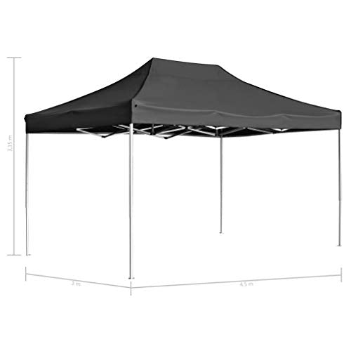 Outdoor Roof Gazebo Tent for Garden Lawn Patio House Yard Beach Home Patio Garden Structures Gazebos，Professional Folding Party Tent Aluminium 177.2