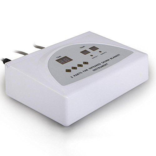 Binglinghua® Sauna Blanket Heating Automatic Sleep Weight Lose Detox Steam Blanket (gray)